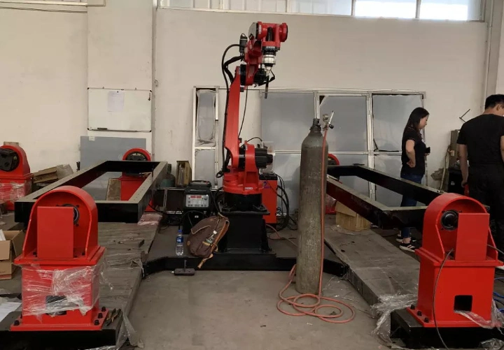 6 Axis MIG Welding Robot Range 1450mm