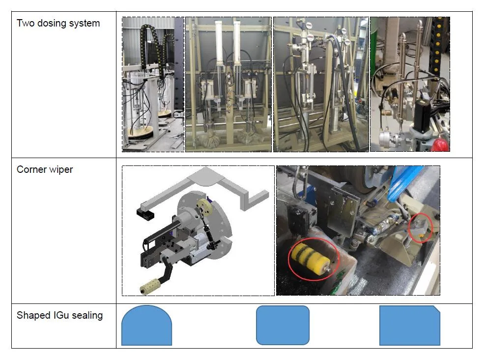 Insulating Glass Production Line Auto Sealing Robot Sealer for Secondary Silicone Sealing